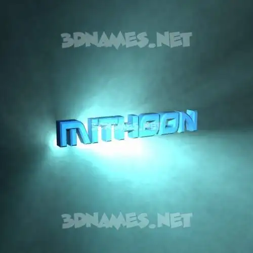 mithoon in Light Shine style - 3D name wallpaper mithoon in Light Shine style - 3D name wallpaper