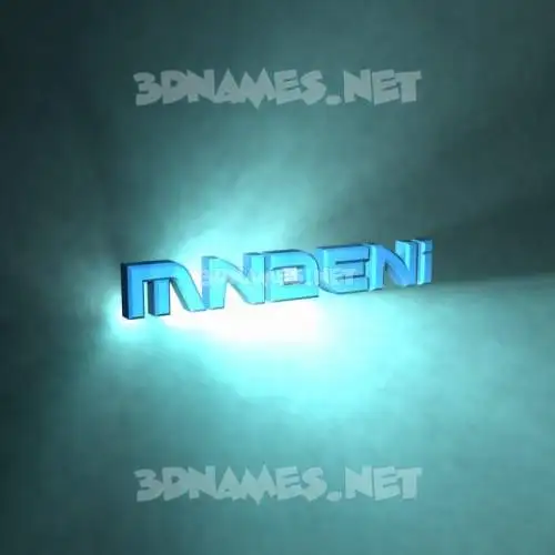 mndeni in Light Shine style - 3D name wallpaper mndeni in Light Shine style - 3D name wallpaper