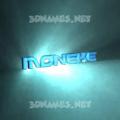 moneke in Light Shine style - 3D name wallpaper moneke in Light Shine style - 3D name wallpaper