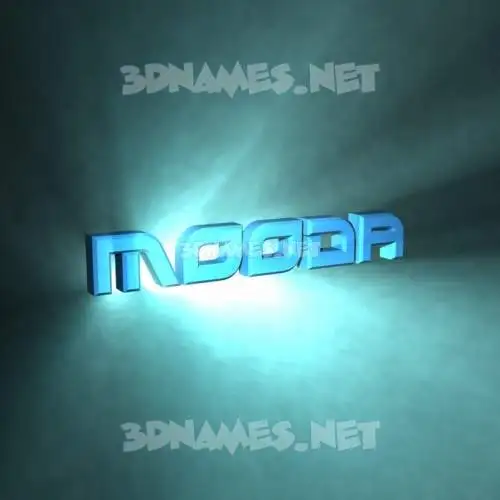 mooda in Light Shine style - 3D name wallpaper mooda in Light Shine style - 3D name wallpaper