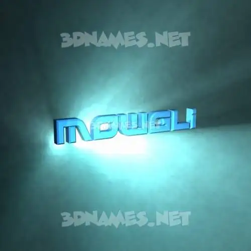 mowgli in Light Shine style - 3D name wallpaper mowgli in Light Shine style - 3D name wallpaper