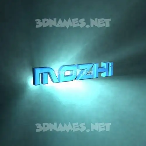 mozhi in Light Shine style - 3D name wallpaper mozhi in Light Shine style - 3D name wallpaper