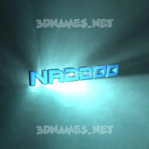 naddoo in Light Shine style - 3D name wallpaper naddoo in Light Shine style - 3D name wallpaper