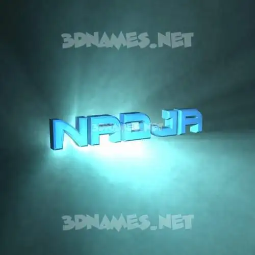 nadja in Light Shine style - 3D name wallpaper nadja in Light Shine style - 3D name wallpaper