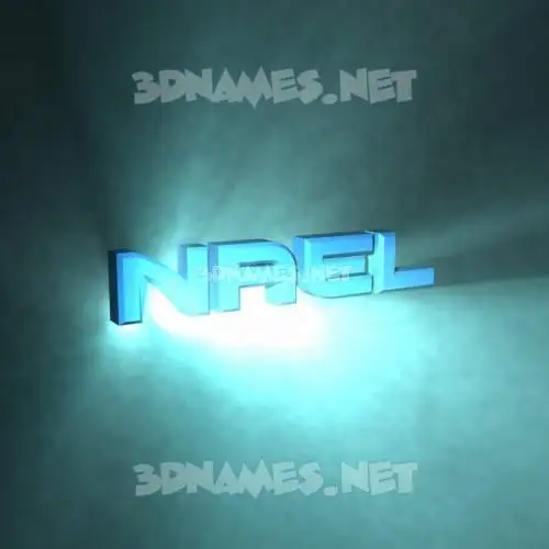 nael in Light Shine style - 3D name wallpaper nael in Light Shine style - 3D name wallpaper