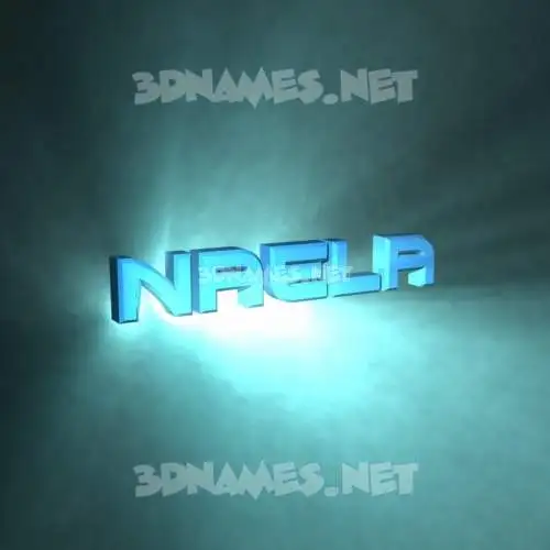 naela in Light Shine style - 3D name wallpaper naela in Light Shine style - 3D name wallpaper