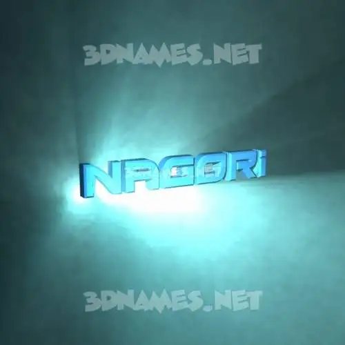 nagori in Light Shine style - 3D name wallpaper nagori in Light Shine style - 3D name wallpaper