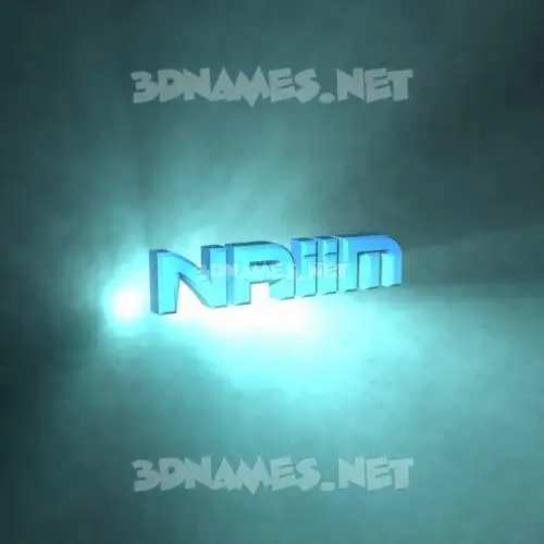 naiim in Light Shine style - 3D name wallpaper naiim in Light Shine style - 3D name wallpaper