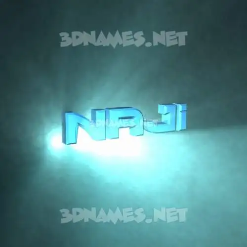 naji in Light Shine style - 3D name wallpaper naji in Light Shine style - 3D name wallpaper
