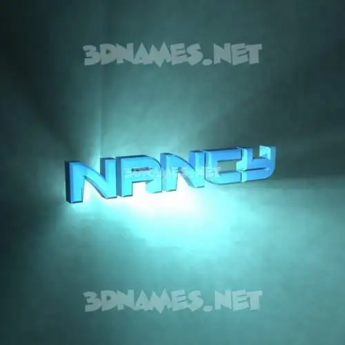 nancy in Light Shine style - 3D name wallpaper nancy in Light Shine style - 3D name wallpaper