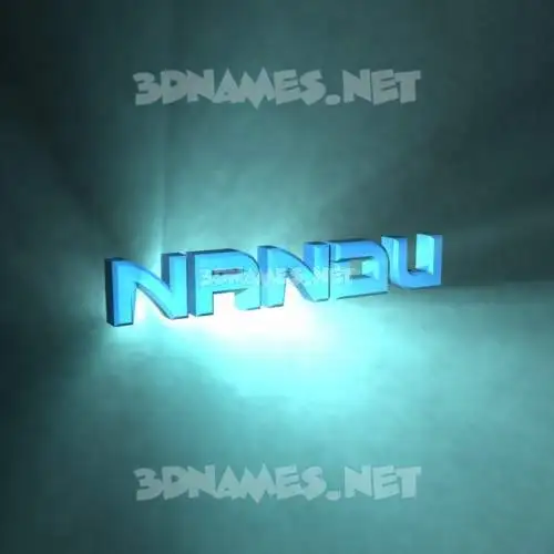 nandu in Light Shine style - 3D name wallpaper nandu in Light Shine style - 3D name wallpaper