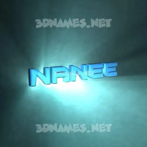 nanee in Light Shine style - 3D name wallpaper nanee in Light Shine style - 3D name wallpaper