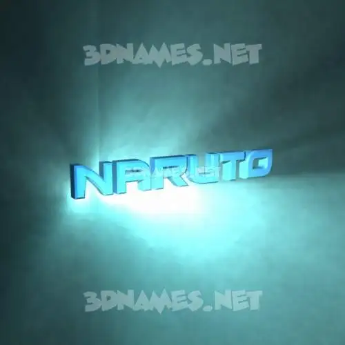 naruto in Light Shine style - 3D name wallpaper naruto in Light Shine style - 3D name wallpaper