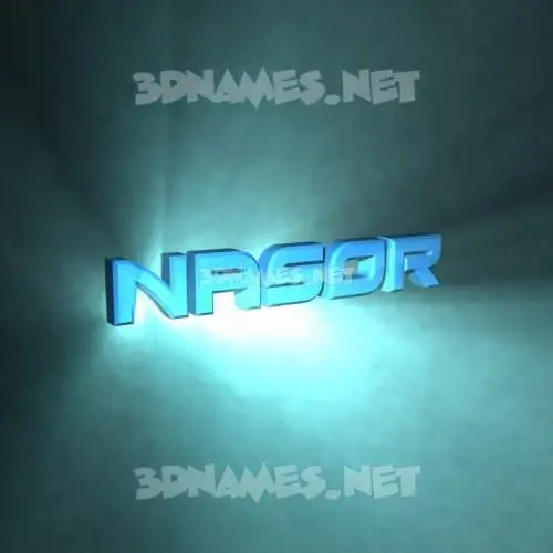 nasor in Light Shine style - 3D name wallpaper nasor in Light Shine style - 3D name wallpaper