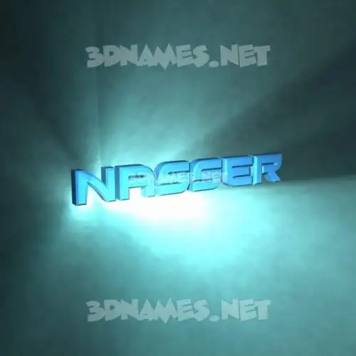 nasser in Light Shine style - 3D name wallpaper nasser in Light Shine style - 3D name wallpaper