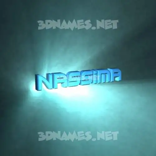 nassima in Light Shine style - 3D name wallpaper nassima in Light Shine style - 3D name wallpaper