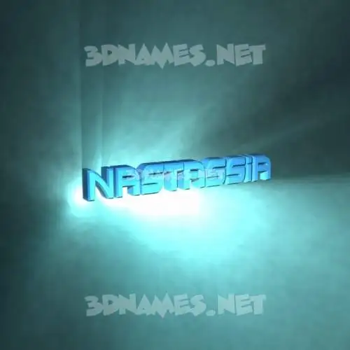 nastassia in Light Shine style - 3D name wallpaper nastassia in Light Shine style - 3D name wallpaper