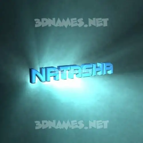 natasha in Light Shine style - 3D name wallpaper natasha in Light Shine style - 3D name wallpaper