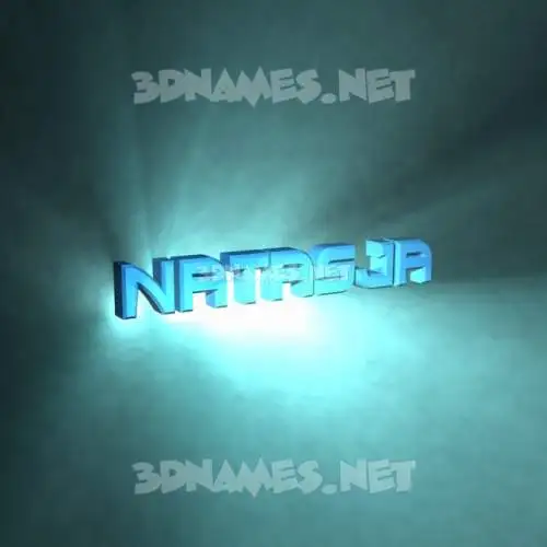 natasja in Light Shine style - 3D name wallpaper natasja in Light Shine style - 3D name wallpaper