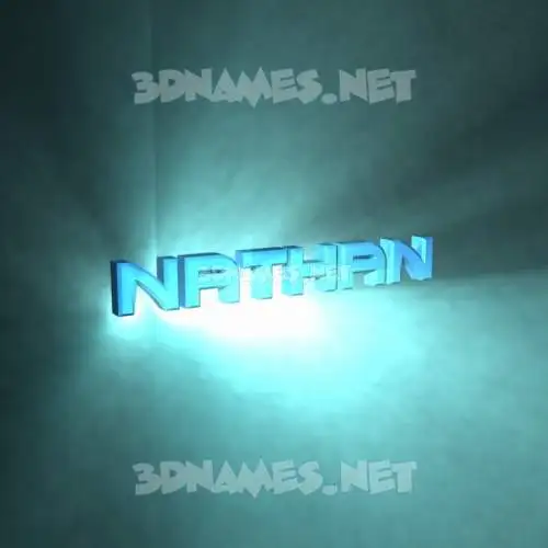 nathan in Light Shine style - 3D name wallpaper nathan in Light Shine style - 3D name wallpaper