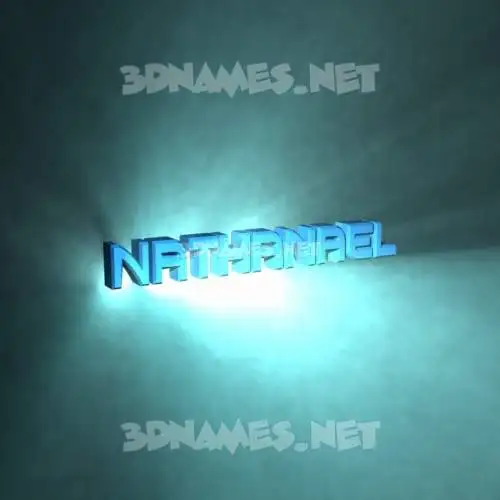 nathanael in Light Shine style - 3D name wallpaper nathanael in Light Shine style - 3D name wallpaper
