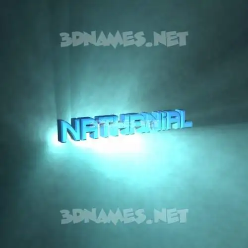 nathanial in Light Shine style - 3D name wallpaper nathanial in Light Shine style - 3D name wallpaper