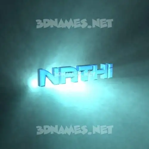 nathi in Light Shine style - 3D name wallpaper nathi in Light Shine style - 3D name wallpaper