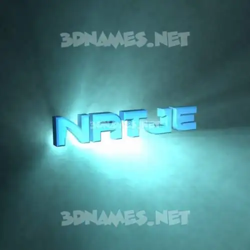 natje in Light Shine style - 3D name wallpaper natje in Light Shine style - 3D name wallpaper