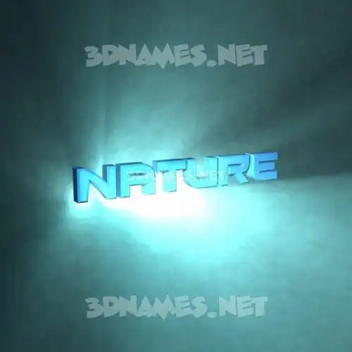 nature in Light Shine style - 3D name wallpaper nature in Light Shine style - 3D name wallpaper
