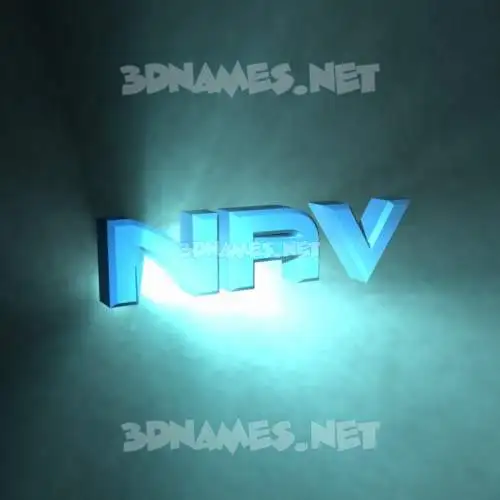 nav in Light Shine style - 3D name wallpaper