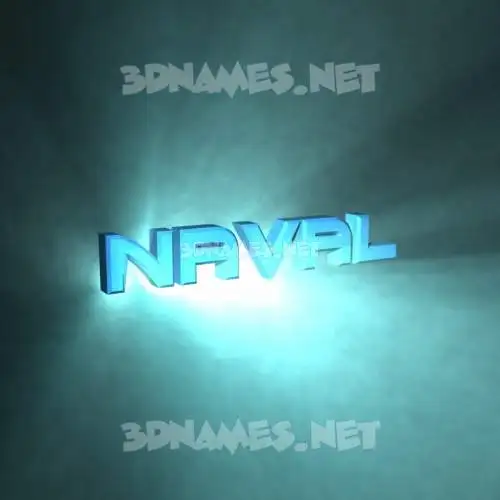 naval in Light Shine style - 3D name wallpaper naval in Light Shine style - 3D name wallpaper