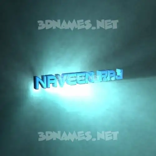 naveen raj in Light Shine style - 3D name wallpaper