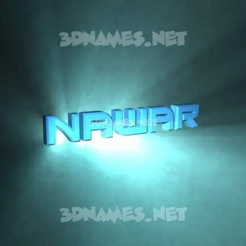 nawar in Light Shine style - 3D name wallpaper nawar in Light Shine style - 3D name wallpaper