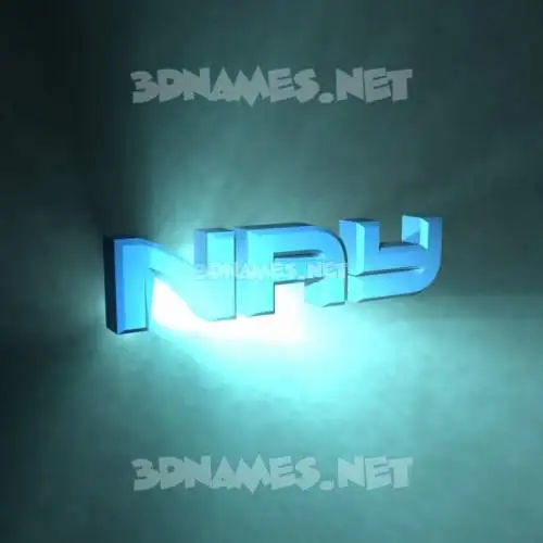 nay in Light Shine style - 3D name wallpaper nay in Light Shine style - 3D name wallpaper