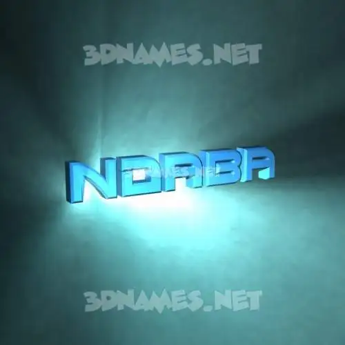 ndaba in Light Shine style - 3D name wallpaper ndaba in Light Shine style - 3D name wallpaper