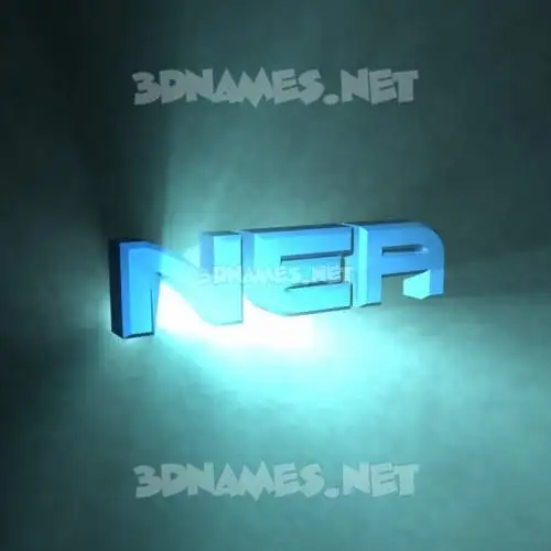 nea in Light Shine style - 3D name wallpaper nea in Light Shine style - 3D name wallpaper