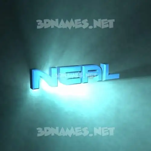 neal in Light Shine style - 3D name wallpaper neal in Light Shine style - 3D name wallpaper