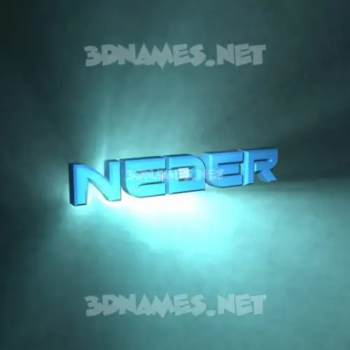 neder in Light Shine style - 3D name wallpaper neder in Light Shine style - 3D name wallpaper