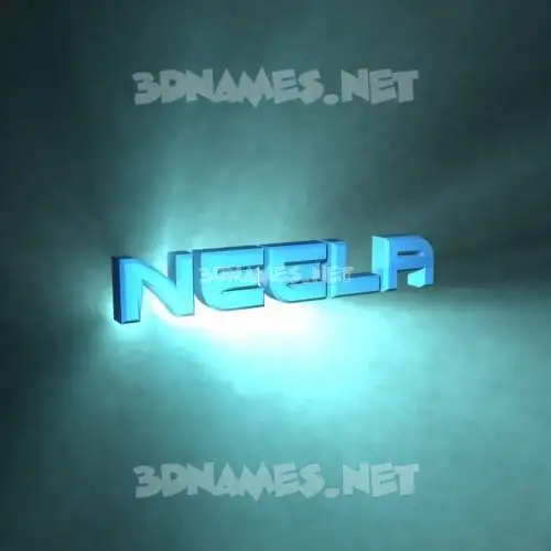 neela in Light Shine style - 3D name wallpaper neela in Light Shine style - 3D name wallpaper