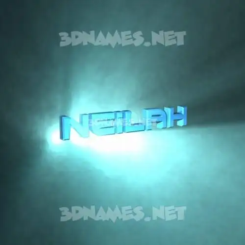 neilah in Light Shine style - 3D name wallpaper neilah in Light Shine style - 3D name wallpaper