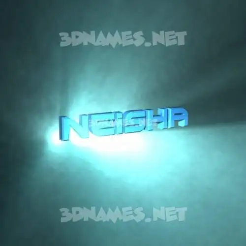 neisha in Light Shine style - 3D name wallpaper neisha in Light Shine style - 3D name wallpaper