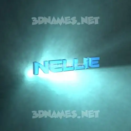 nellie in Light Shine style - 3D name wallpaper nellie in Light Shine style - 3D name wallpaper