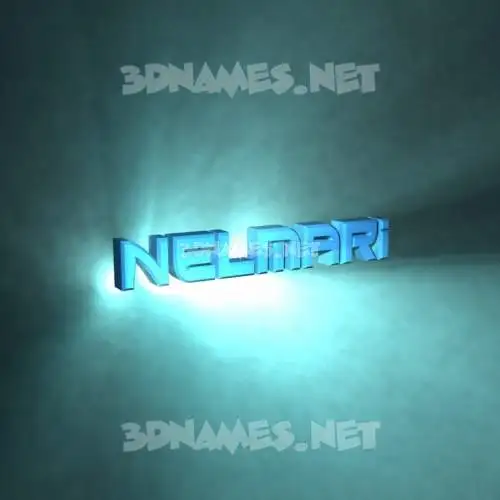 nelmari in Light Shine style - 3D name wallpaper nelmari in Light Shine style - 3D name wallpaper