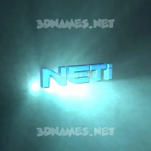 neti in Light Shine style - 3D name wallpaper neti in Light Shine style - 3D name wallpaper
