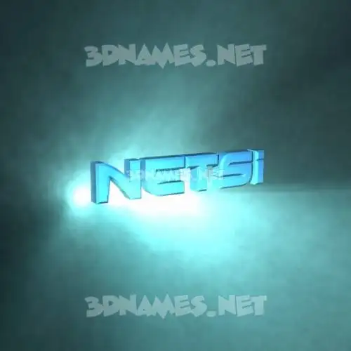 netsi in Light Shine style - 3D name wallpaper netsi in Light Shine style - 3D name wallpaper