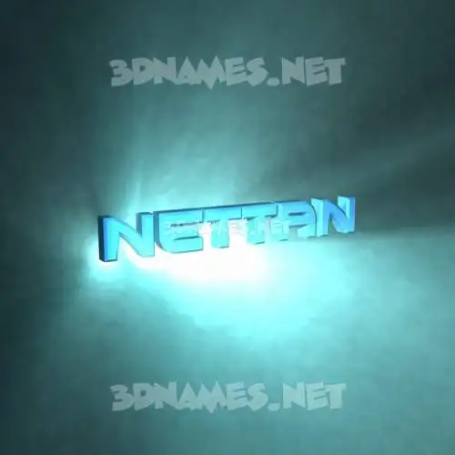 nettan in Light Shine style - 3D name wallpaper nettan in Light Shine style - 3D name wallpaper