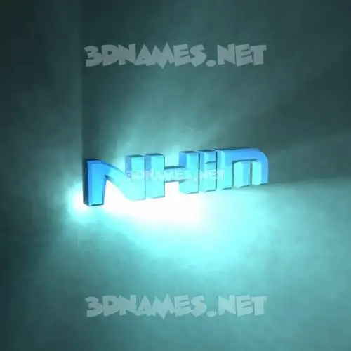 nhim in Light Shine style - 3D name wallpaper nhim in Light Shine style - 3D name wallpaper