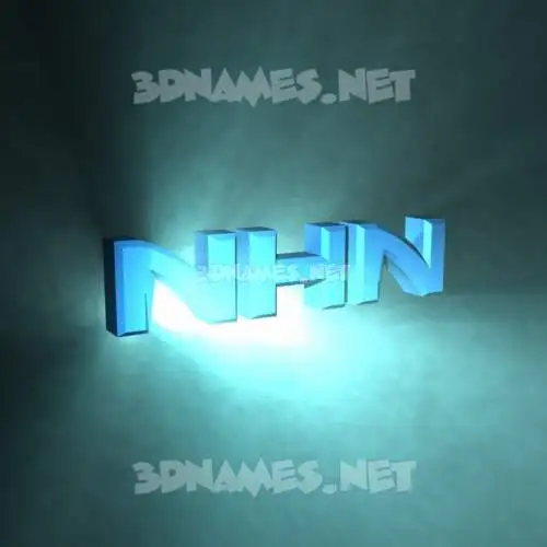 nhn in Light Shine style - 3D name wallpaper nhn in Light Shine style - 3D name wallpaper