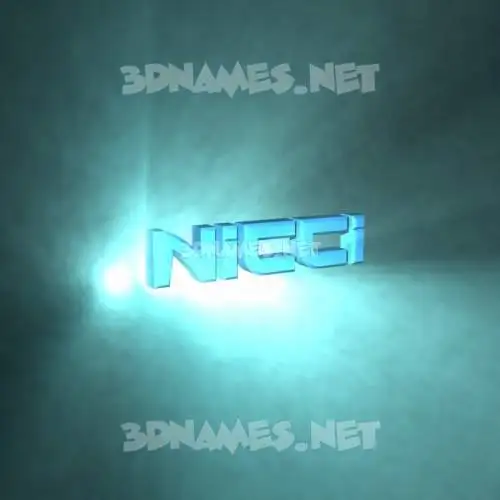 nicci in Light Shine style - 3D name wallpaper nicci in Light Shine style - 3D name wallpaper