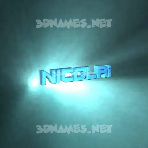 nicolai in Light Shine style - 3D name wallpaper nicolai in Light Shine style - 3D name wallpaper